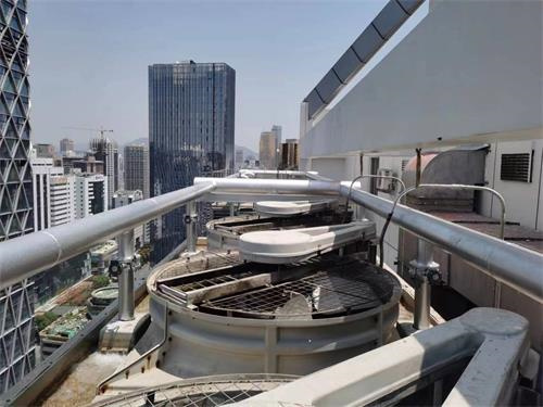 淺談冷卻塔安裝方法及使用知識,冷卻塔安裝圖