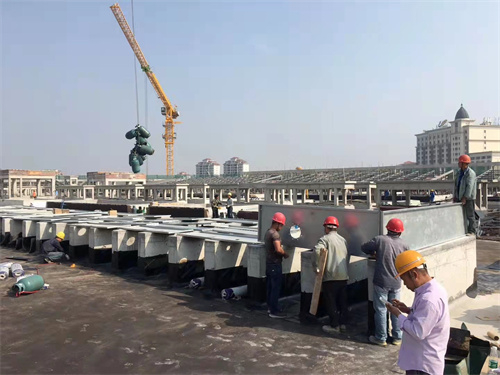 玻璃鋼冷卻塔系統組成以及設計節能,玻璃鋼冷卻塔安裝施工方案