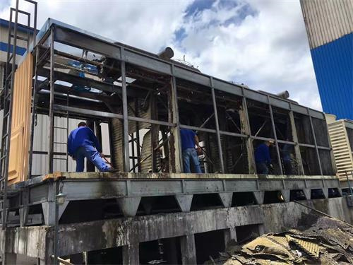 封閉式冷卻塔漏水的解決方案,封閉式冷卻塔生產